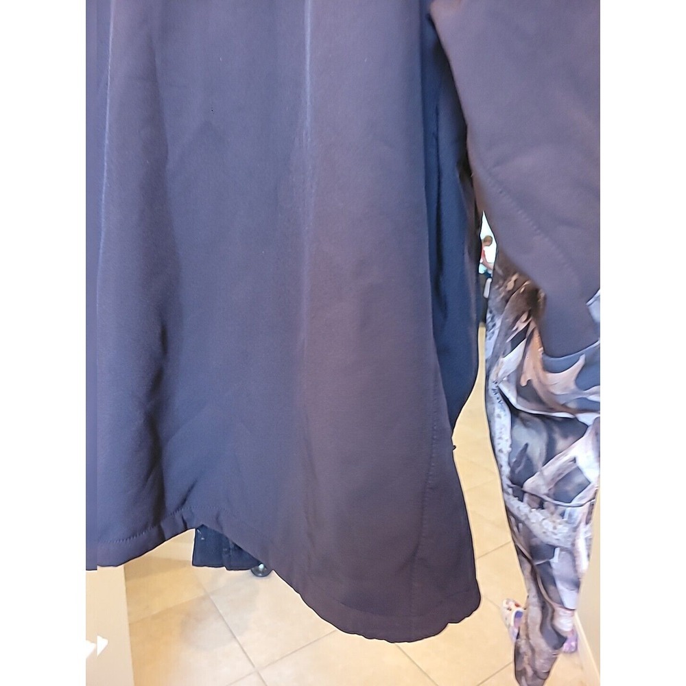 BUCK WEAR Mens Black Camo Soft Shell Jacket L Zip Pockets, Full Zip - Picture 8 of 11